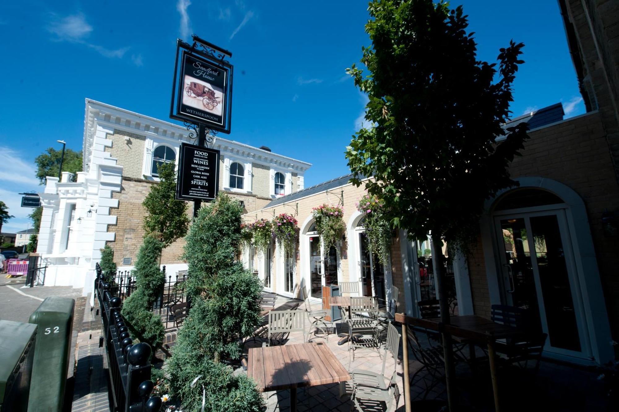 Sandford House Hotel Wetherspoon Huntingdon Exteriér fotografie